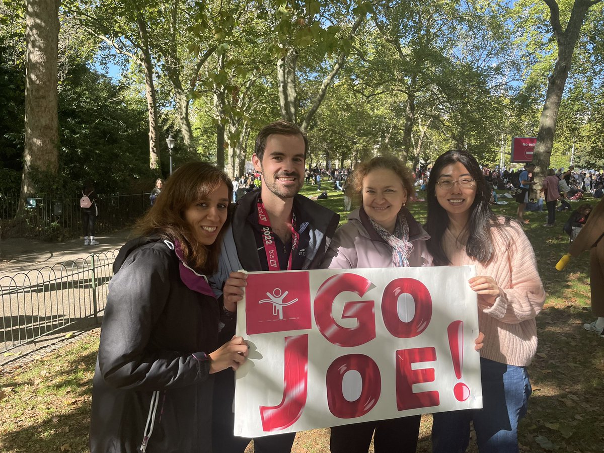 bluebuleta's tweet photo. I am so proud of you @_joebowness You were incredible today @LondonMarathon Congratulations 🥳 #LondonMarathon #WeRunTogether And it was nice to have you back in the UK 🫶 https://t.co/iSARg59roK