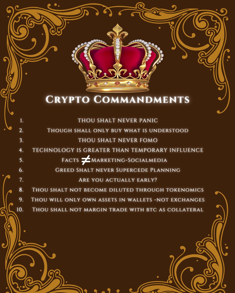 ZEN_AGI's tweet photo. If you disagree with these I sincerely wish you the best. #cryptocommandments #cryptolaw https://t.co/hqZlTOgqYa