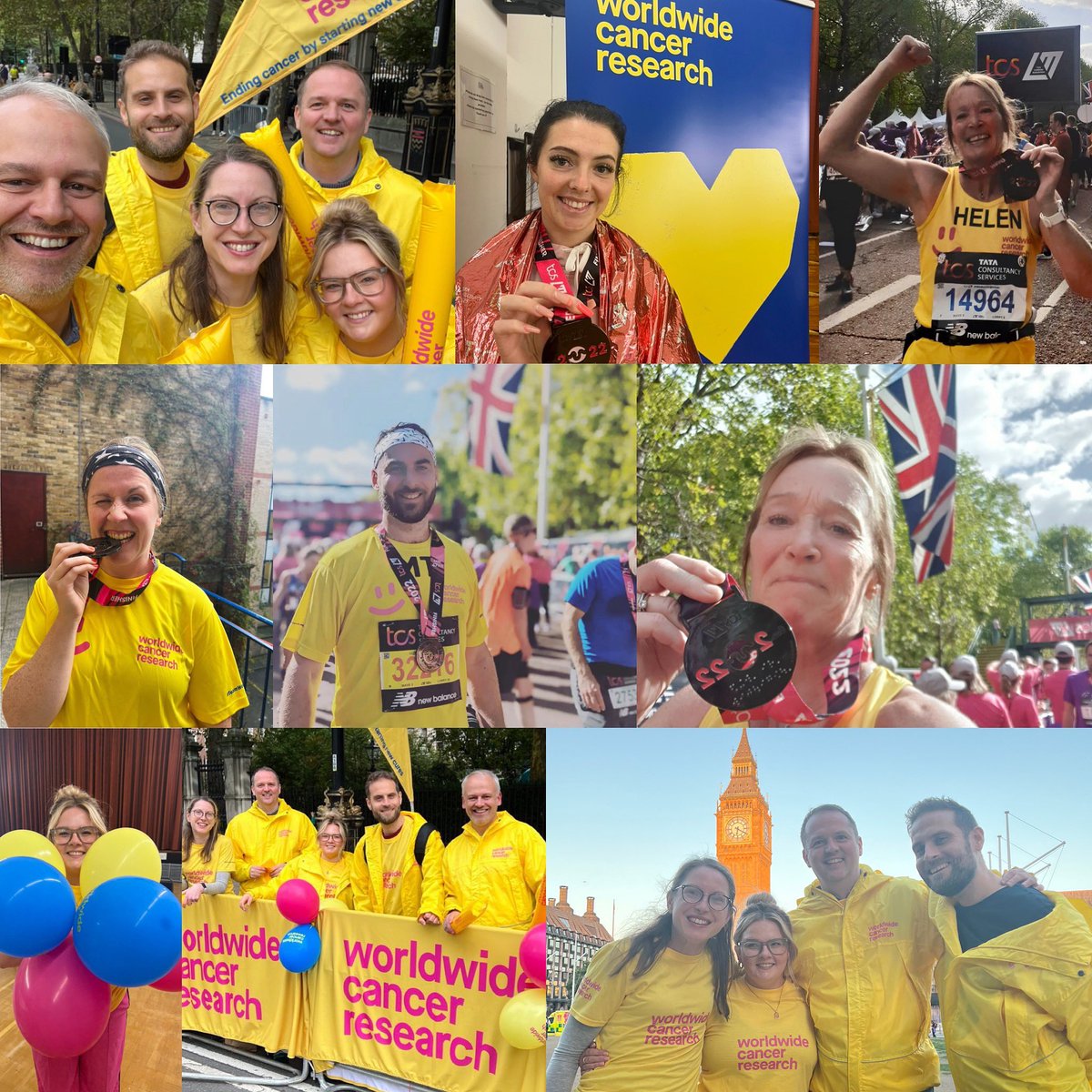 WorldwideCancer's tweet photo. Wow! We are so proud of all our incredible Curestarters who ran at today’s #LondonMarathon Each of you smashed it and deserve to soak your feet and relax. 
Now… who is ready for next year’s race? 😆 We already can’t wait! https://t.co/A5OFseQw8Q