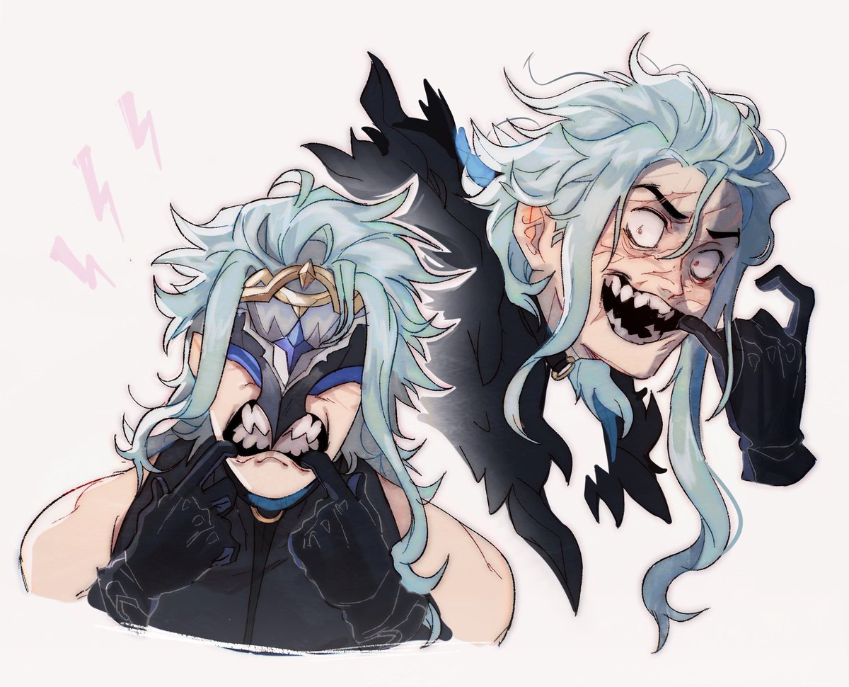 where are the TEETH
#dottore