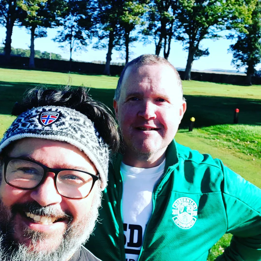keepitcooking1's tweet photo. #MushroomMen, two ordinary guys playing golf and instead of getting birdies they gather mushrooms... #GolfDays with @iainnaysmith @DunningGolf #ChefDayOff #SundayFunday https://t.co/LDC2ekaojq