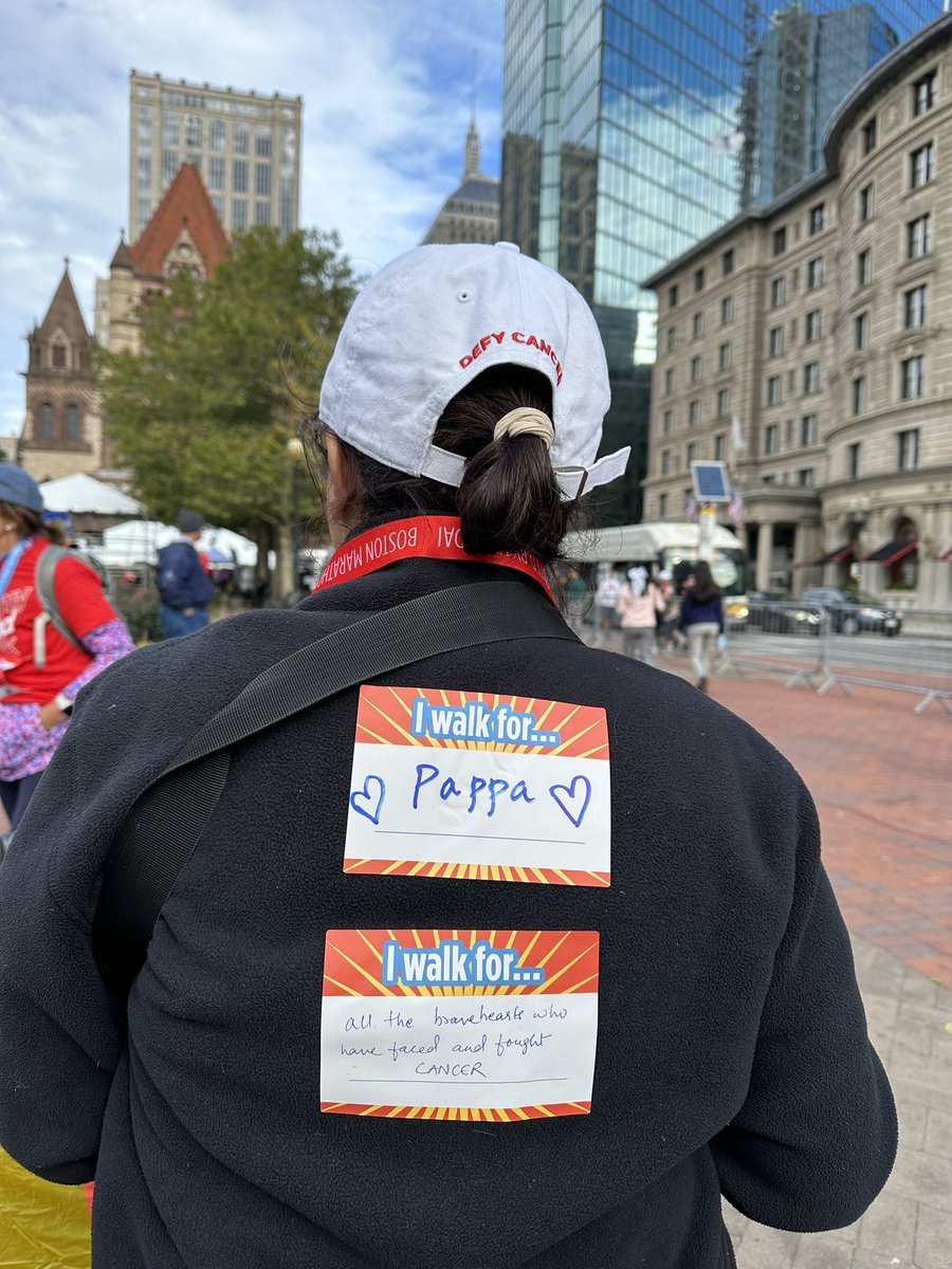 A walk to defy cancer! #JimmyFundWalk