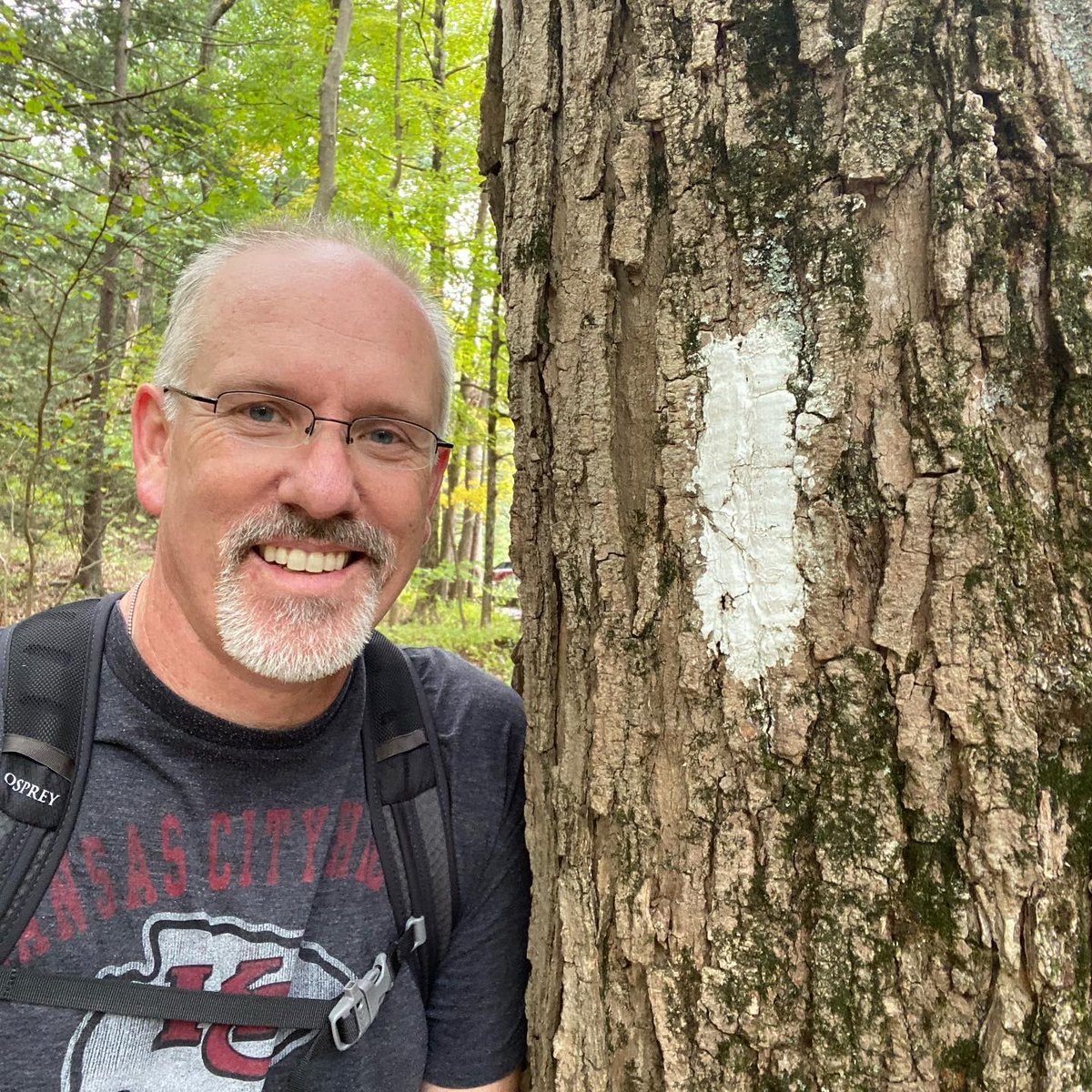 DerekVreeland's tweet photo. I hiked up to the top of Mt. Minsi on the Appalachian Trail today. 59° and breezy made for a good hike. #appalachiantrial #dayhike #mtminsi #delewarewatergap https://t.co/RPkbM4UTS4
