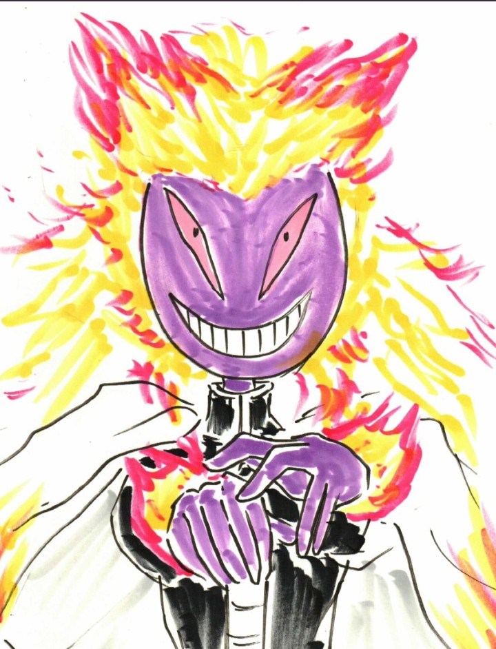 おはようございますついでの過去絵。
「星のうた～」の敵、組織として共闘するのでなく、ならず者達が各々の目的で同時に襲来してるだけってパターン好き。
プリキュアとの戦闘中に互いに攻撃しあう辺り、バキの死刑囚以上に自由だし。 
