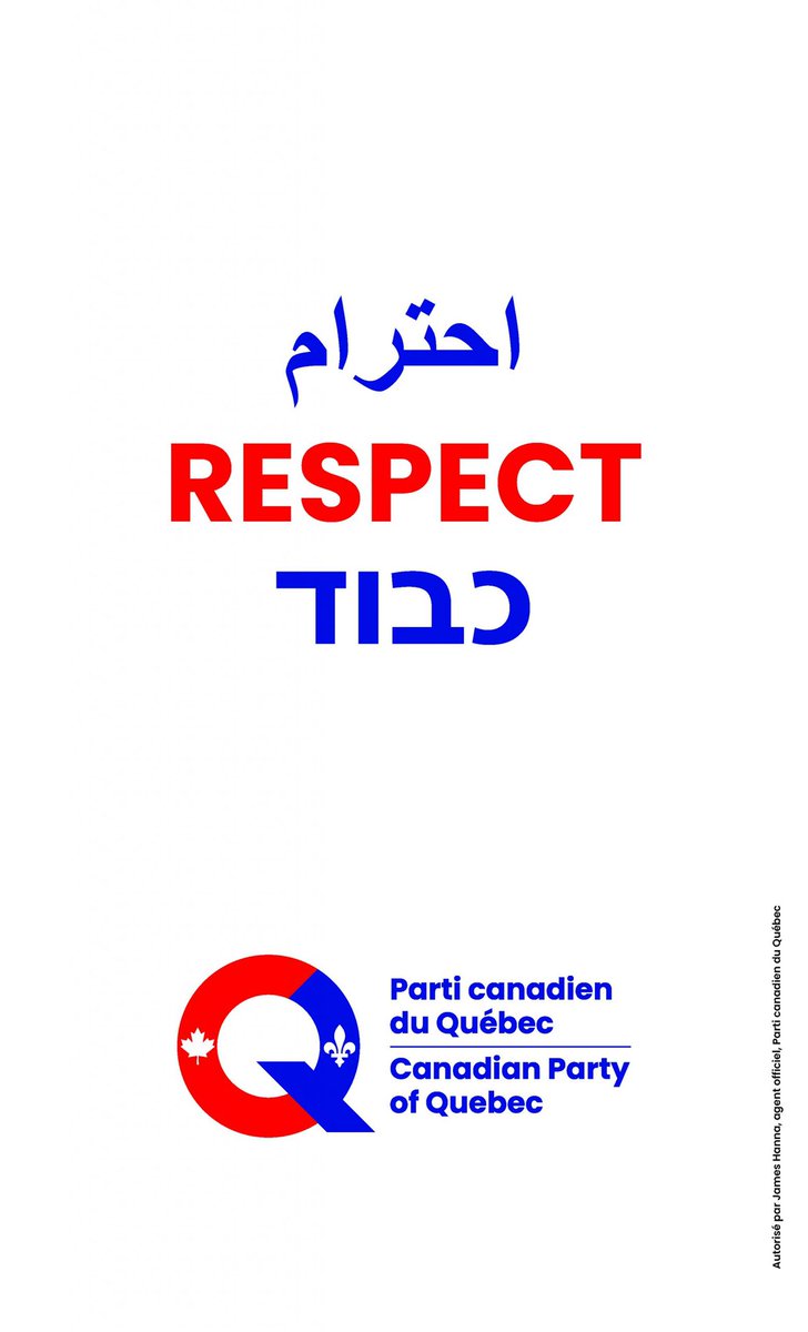 Oct 3 vote <a href="/PartiCanadienQc/">Parti canadien du Québec/Canadian Party of Quebec</a> <a href="/scott_kilbride_/">Scott Kilbride, 🇨🇦🇺🇦</a> VERDUN #polqc #qc2022 <a href="/MACNational/">Muslim Association of Canada (MAC)</a> <a href="/VerdunIDS/">ExploreVerdunIDS</a> @Arr_Verdun