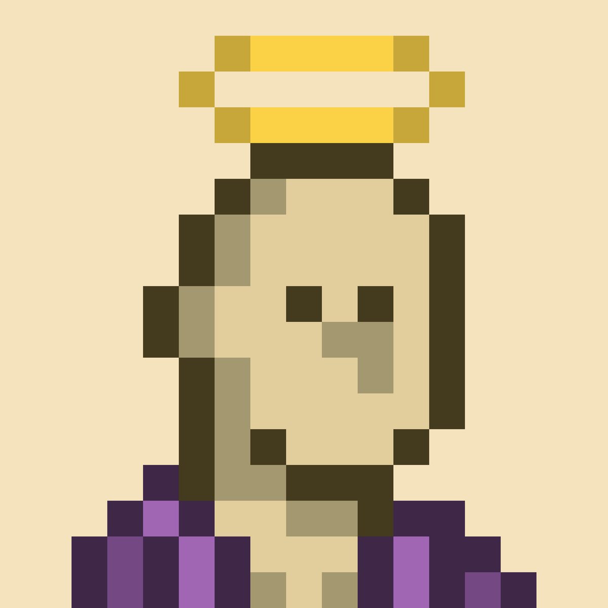 Neo_Pango's tweet image. Throwing a @LordsofSOL up here as well. This human rockin the Yellow background and Halo attribute 💪 
Keep an eye on these and the shadows of Esnen, too, as a new power emerges there.