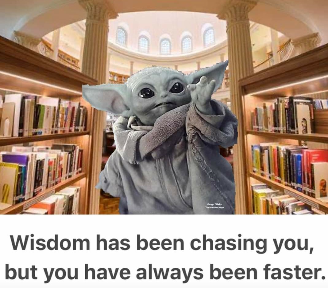 Wilburyness's tweet photo. #wisewords 
#fasterthanaspeedingbullet https://t.co/afx9bs4Unk