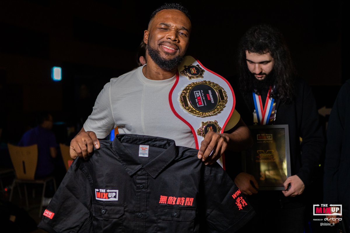 THEMIXUPLyon's tweet photo. 🏆 Street Fighter V CE TOP8:

🥇 @MistahCrimson
🥈 @FreyaWanmei
🥉 @Takamura_Be
🎖️ @Nas_SFV
🎖️ @TKResport
🎖️ @FgcGarnet
🎖️ @EsseX_The_Siner
🎖️ @Wil2pac

#TheMIXUP2022 #WEAREFGC https://t.co/EnSSLK7e9O