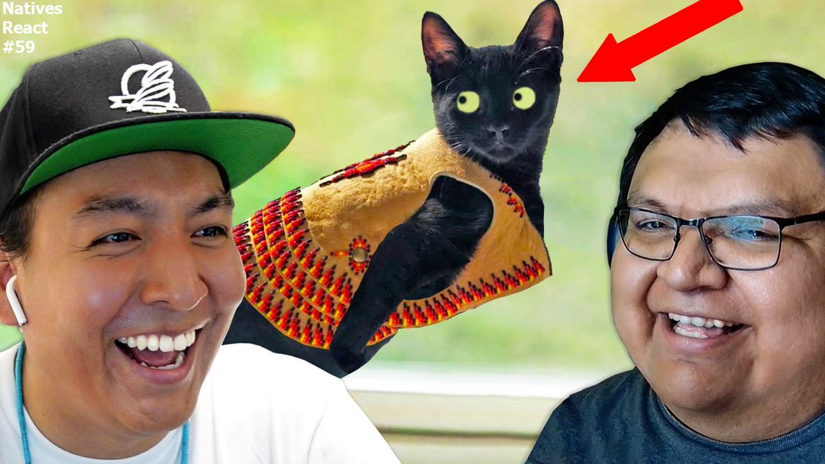 NativesReact's tweet image. New Episode Out Now! We cover Cat Memes lol. Check it out!

NDN Cats/Indigenous Cats/Rez Cats
youtu.be/vki72QvPfY8
