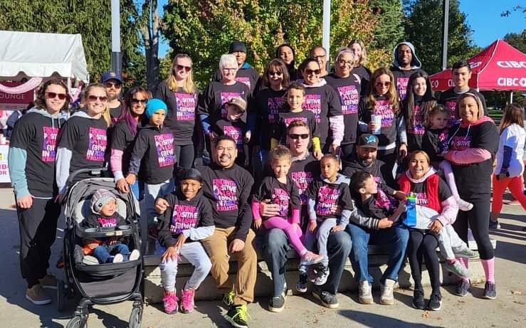 Team Cathleen's Angels came out in record numbers today! We celebrated the Run for the Cure being back in person, but also 7 Years Cancer Free for my mom 🙌🏽🙌🏽 by raising over $4100 for breast cancer research <a href="/rftc_ldn/">CCS CIBC Run for the Cure - London</a>  #1in5women #BreastCancerAwareness #TripleNegativeBreastCancer
