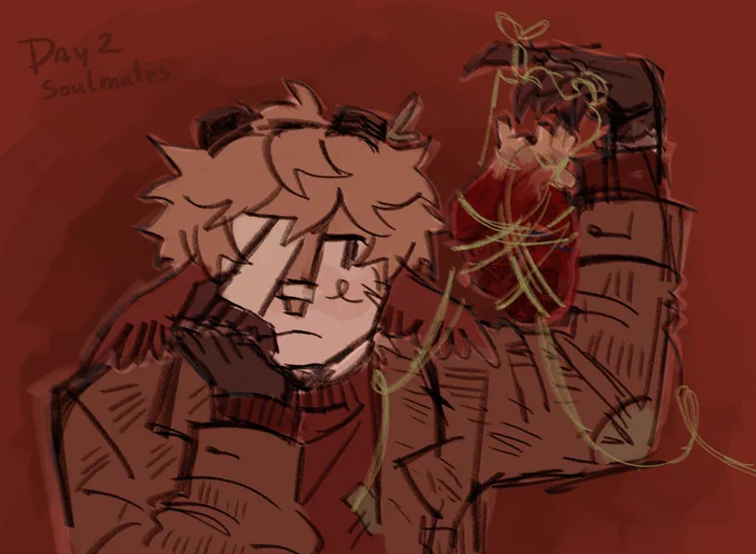 // heart like the actual organday 2: soulmate #hermittober 