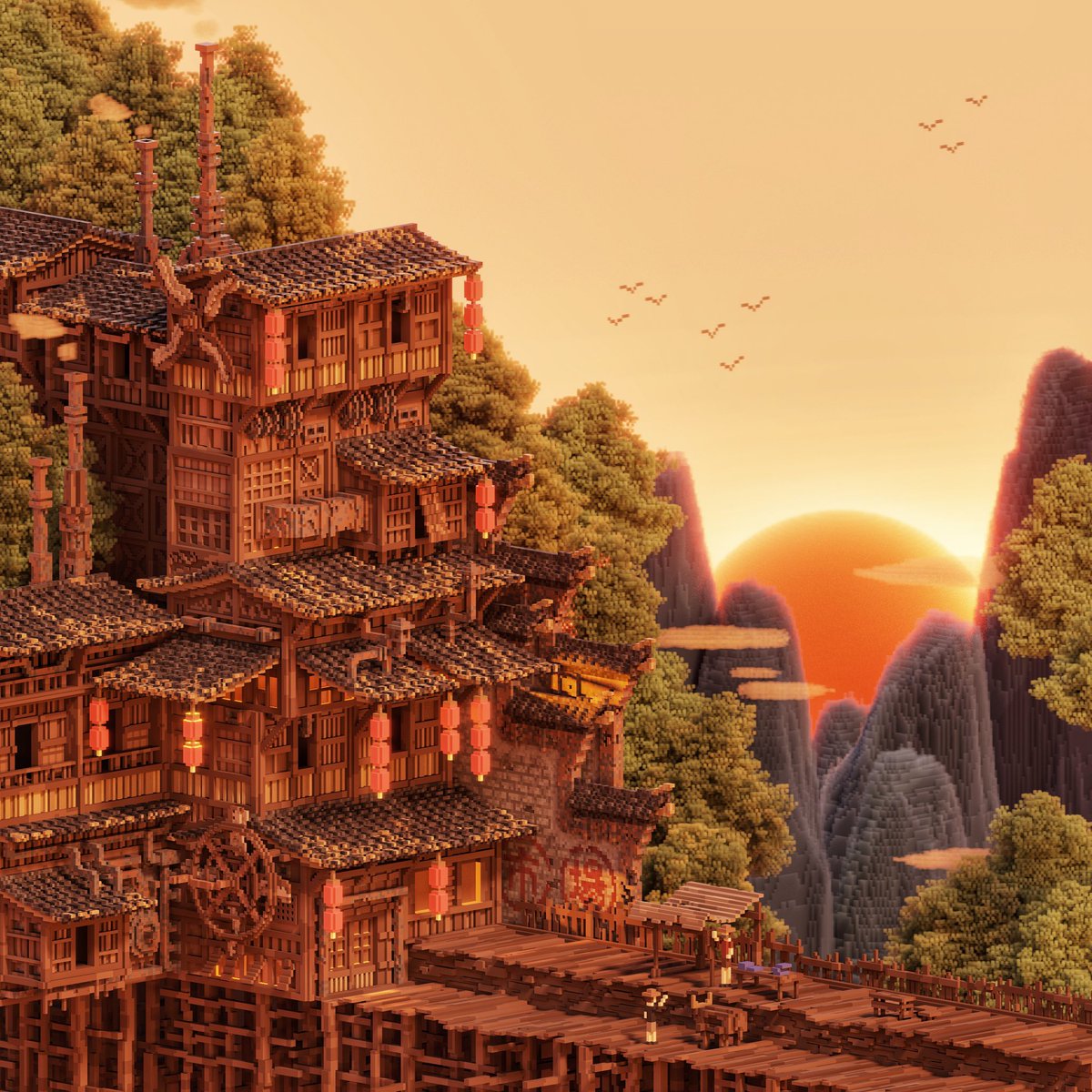 bkvoxel's tweet photo. Some from my favorite series from last year. I am working on new pieces in this style with new features.
#voxel #voxelart #magicavoxel https://t.co/oqdpuFTGpp