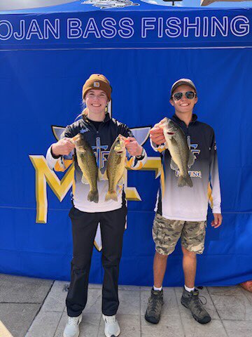 trojanfishing's tweet photo. Big congratulations to Charlie and Beau for winning the 2022 Macon Co. Bass Tournament on Sept. 28 on Lake Decatur! Our Trojans finished 1st, 4th and 6th overall! https://t.co/LFHnBpoFqp