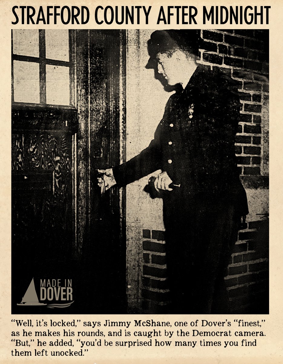 madeindover's tweet photo. Timeless advice. Part of our series: Strafford County After Midnight. #lockyourdoors https://t.co/LbhVpJnuhC