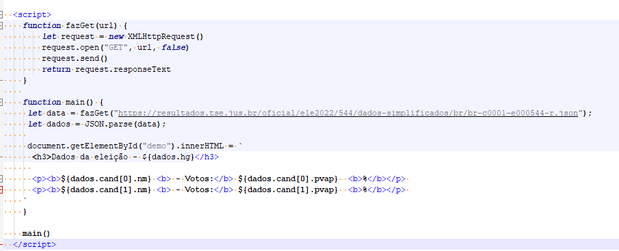 celio_softway's tweet photo. @BrennoSullivan javascript, ta feio, mas  funcional rsrs https://t.co/uLilH4AzEE