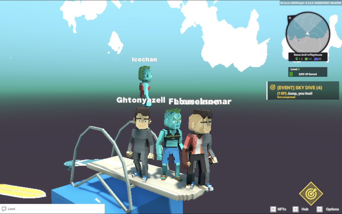 CycloneM3dia's tweet photo. @TheSandboxGame @steveaoki I just participated in the #SandboxAlphaS3Giveaway for a chance to win 500 SAND! Found the high diving board in @steveaoki's Playhouse, check out my screenshot below!
👇 https://t.co/Q7KekF1Am0
