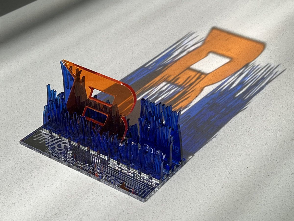 TheMeggz_'s tweet photo. First of all, so glad we found this 15 months after moving the first time. Second of all, it looks AMAZING in the setting sunlight. #BoiseState #BlueTurfThinking #GoBroncos @GingaBreadSSB https://t.co/1MmV5I4Zdl