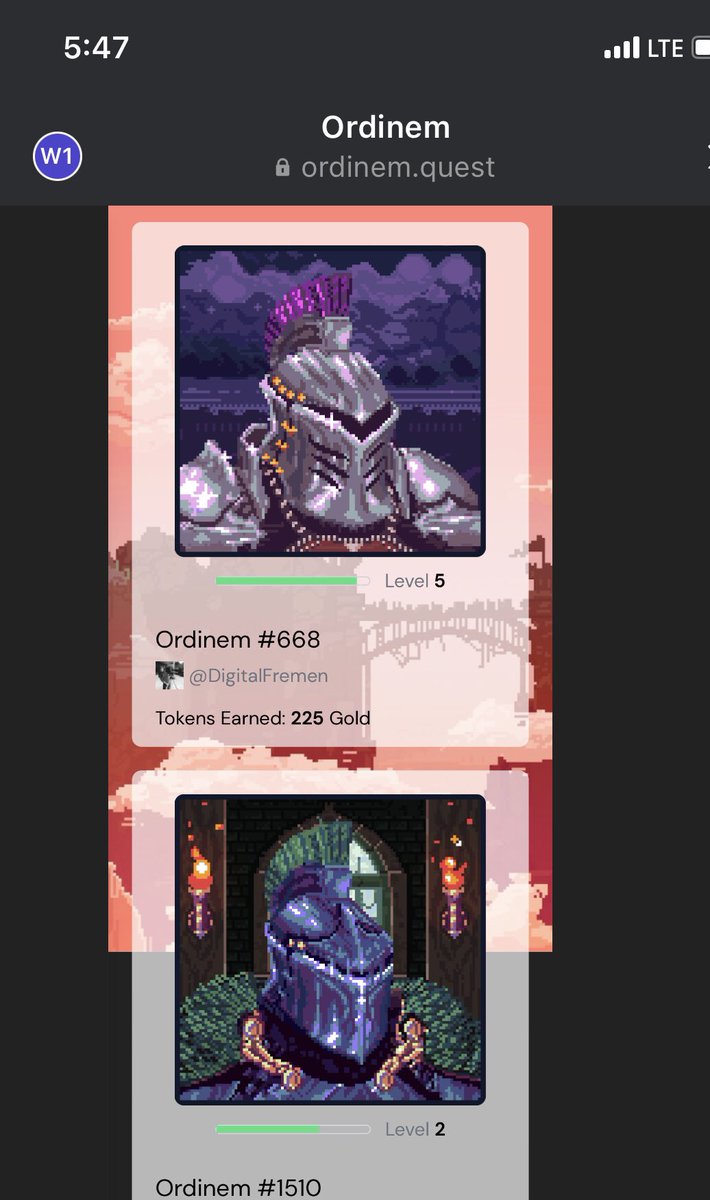DigitalFremen's tweet photo. So, I’m not gonna lie. I’m super bullish on @ordinemquest. They just released a quality raid dapp to increase exposure, gain new followers on twitter, and collect gold that can be exchanged for sol and NFTs! LFG! https://t.co/x5YbvPOtS9