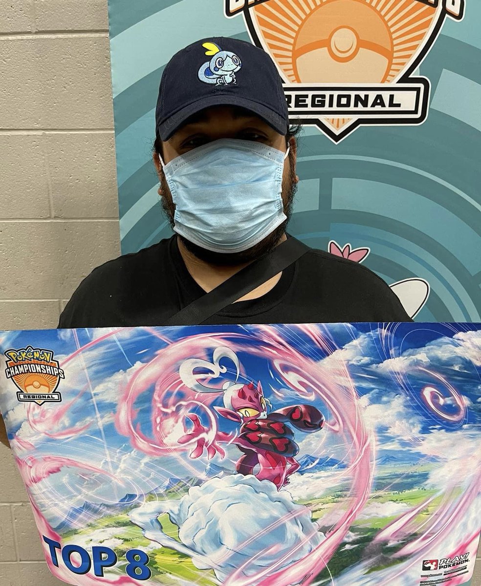 ItsWaldoooo's tweet photo. Finished TOP 8 Pokemon Peoria Regionals. First Event for me and it was a rush. Zoroark VSTAR took me far. Bricked Gapejaw Bog in Top 8 both games but proud overall. #PlayPokemon https://t.co/mU4Osf08o0