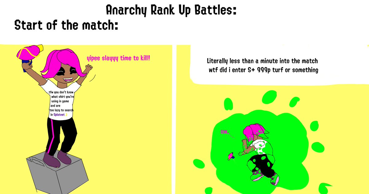 NormalFery's tweet image. just felt like i needed to get this out of my head

not the best art i can do but eh

#Splatoon3