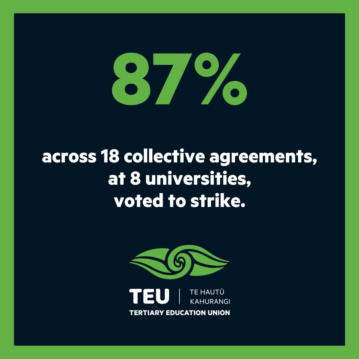 It's on! More here: teu.ac.nz/news/universit…