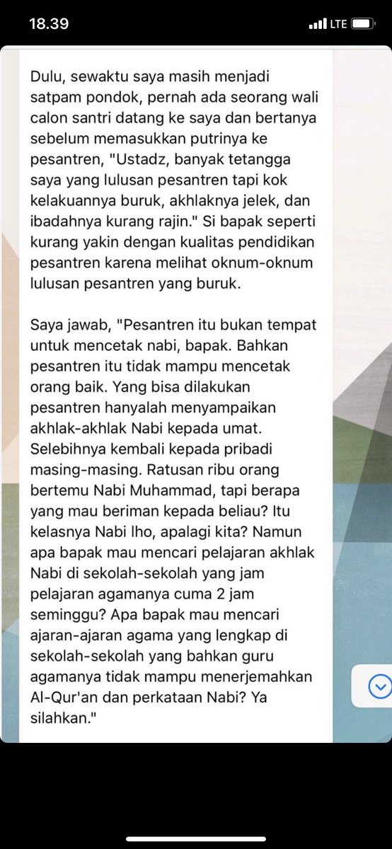 tania_wafiq's tweet photo. @AREAJULID Innaalillaahi wa innaa ilaihi rojiun...
Allaahul Musta'aan 🥺 syafaahullah syifaan aajila ❤️
Dikabarkan pelaku memang sebelumnya sudah ada permasalahan dengan korban ya?

Mau menanggapi replys yang ada di sini terkait pesantren dengan kisah ini: https://t.co/47eje1DKtY