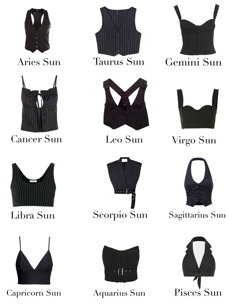 magstrology's tweet photo. Make a pinstripe outfit with your sun, moon and rising https://t.co/2LbSz2QLc9