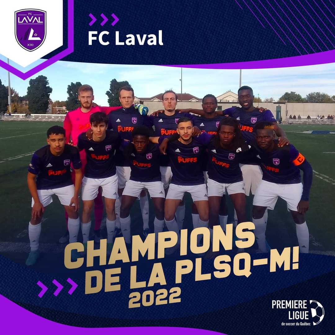LS_PRO_QC's tweet photo. [PLSQ-M]

🚨 ALERTE CHAMPION 🚨

Le @FCLaval2021 est sacré CHAMPION de l'édition 2022 de la la #PLSQM! 🏆

L'équipe représentera la ligue au prochain championnat canadien.

Plus de détails à suivre.

Félicitations ‼️ 🥳

@League1Canada https://t.co/XelZ8TF75P