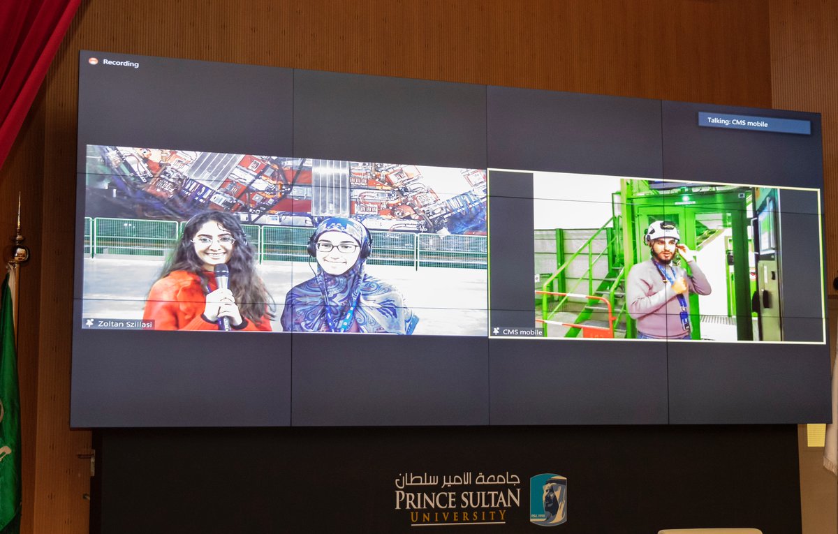CoHS_PSU's tweet photo. Some photos from last week's event - A virtual tour of @CERN in collaboration with @UNESCO @IYBSSD2022 https://t.co/IfGSz9019x