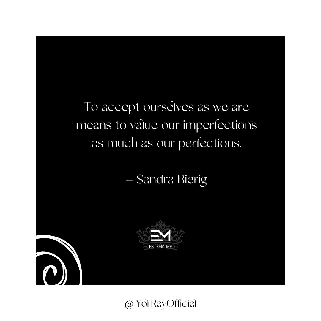 YoliRayOfficial's tweet photo. Self-acceptance is a daily practice. None of us are without flaws, so why not focus on what makes us unique? Post in the comments...what's your awesome sauce?

#selflove #empowermentcoach #yolirayofficial #theselfloveeffect #personaldevelopmentforgirls  #coachyoli https://t.co/kgvvTTq4I1