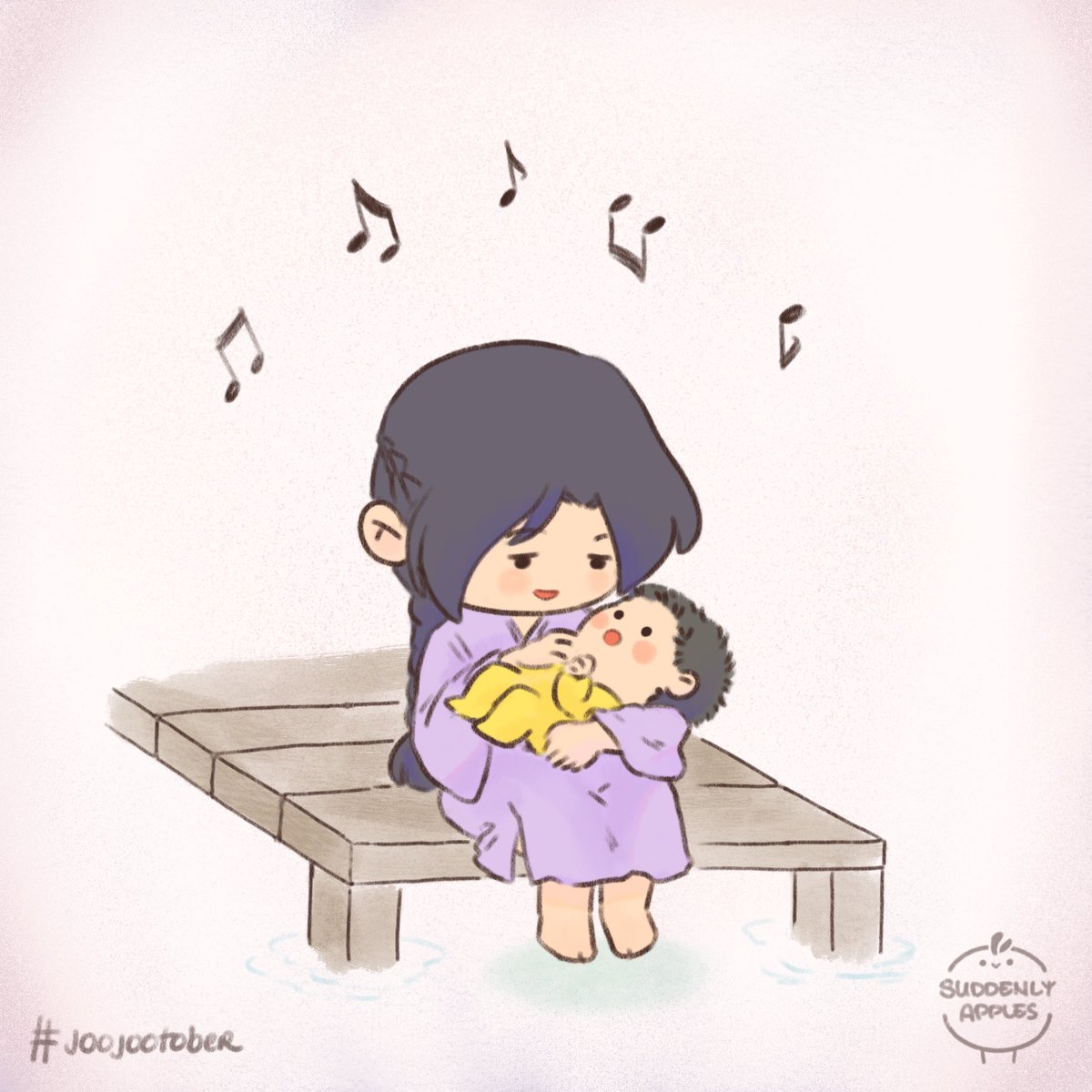 🎶 don’t worry 🎵 i’m here 🎶 
#joojootober