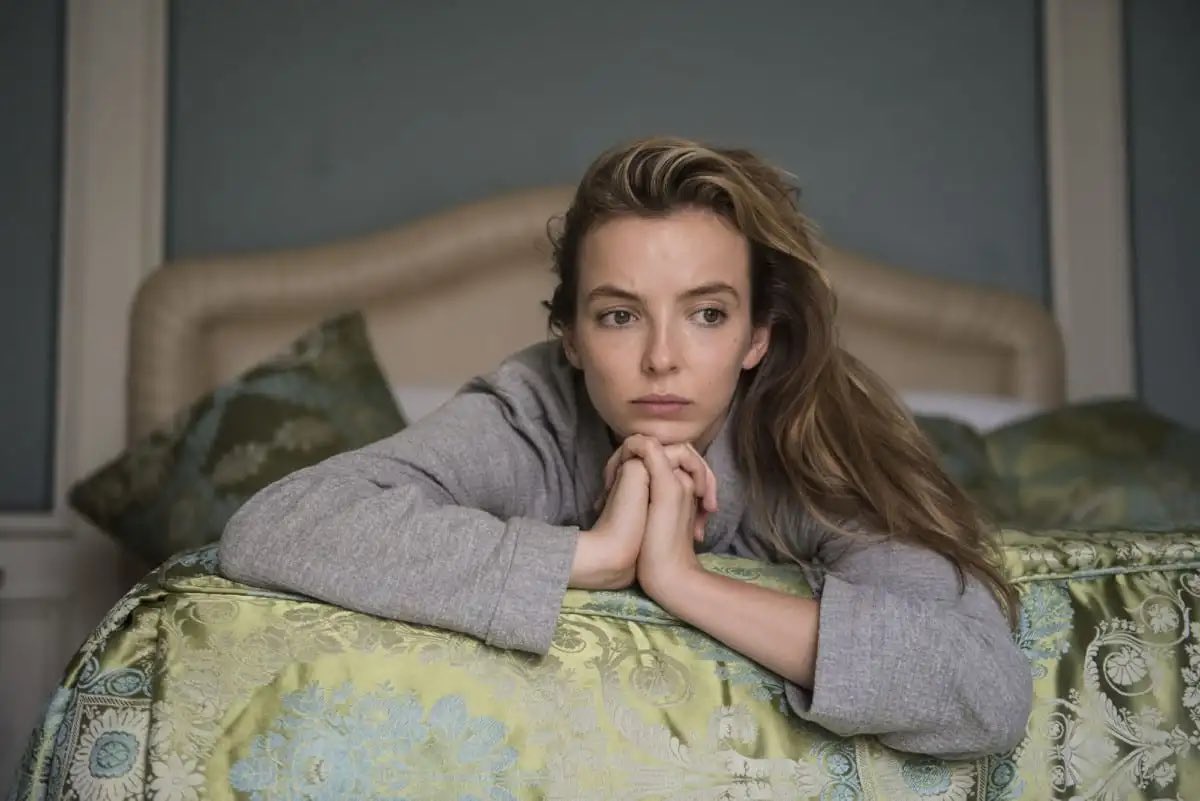 Nothing to see here, it’s just Villanelle relaxing after a long day of breaking hearts and ruining underwear 🙃🙃
