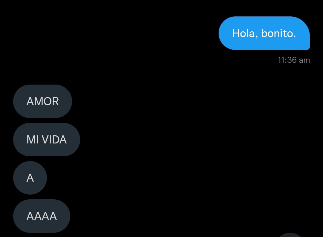 Nosotros, tan nosotros.