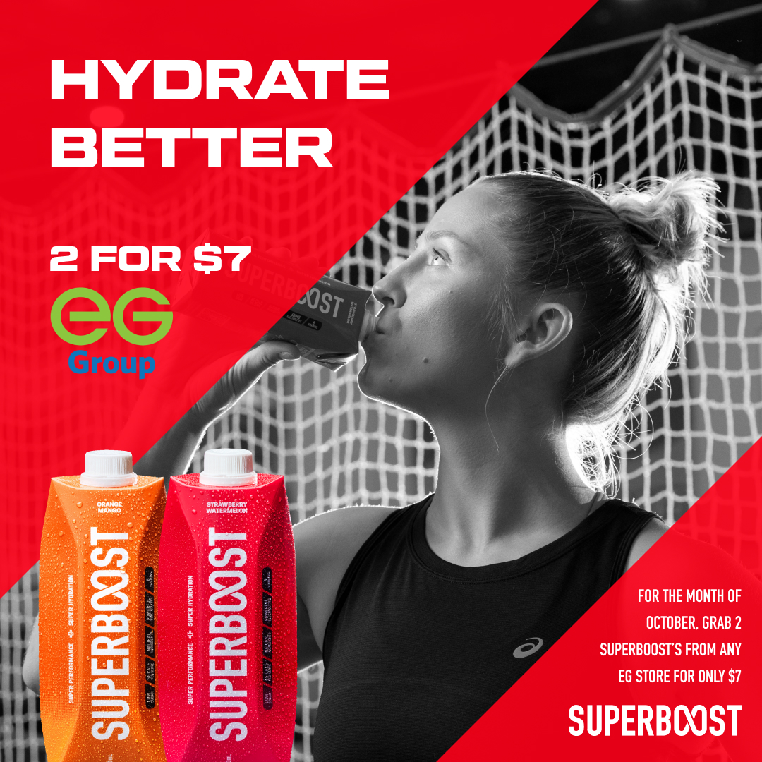 drinksuperboost's tweet photo. Hydrate Better.
Perform Better.

Natural ingredients, 600 MG of Electrolytes, and Low sugar amplified by the most refreshing taste.

Head to EG Petrol Stations to find us next to the sports drink fridge. 2 for $7 in October.

#lowsugar #hydration #promotion #eggroup #sportsdrink https://t.co/BtdFM8c3KI