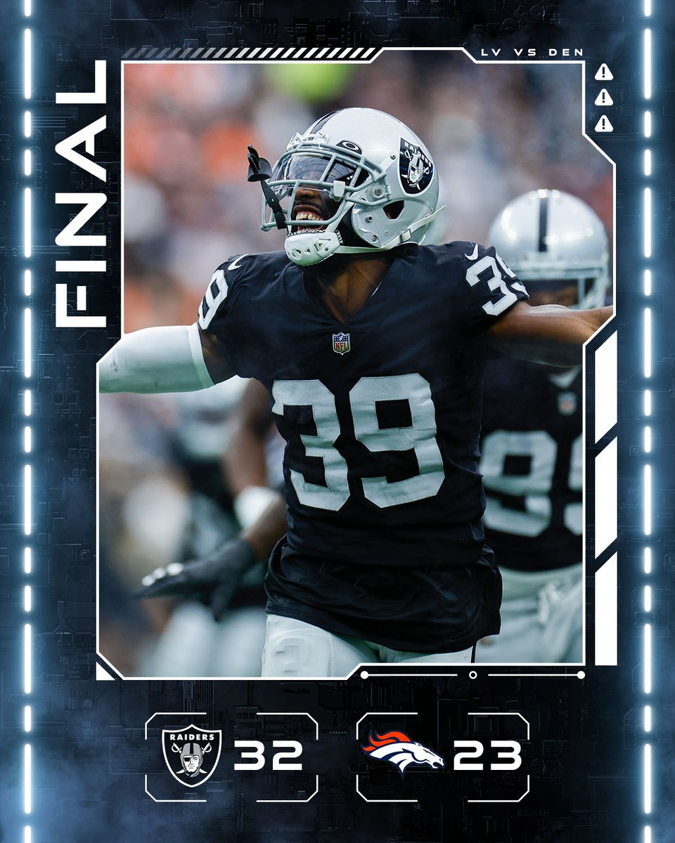 That's a W! #RaidersWin