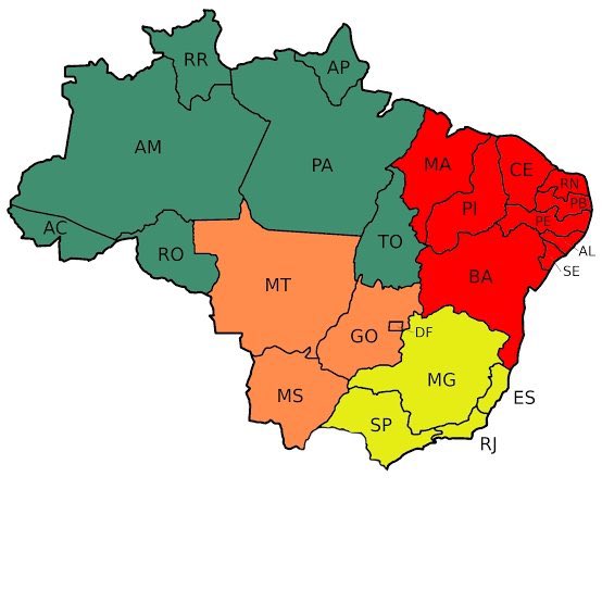 CentroOesteee's tweet photo. @nordeste131 @SudesteRegiao @Antiburro4 AVISAM A @regiaosul1211 QUE ELES NEM FAZEM PARTE DO BRASIL, BANDO DE SEPARATISTAS https://t.co/asp7X9XtMH