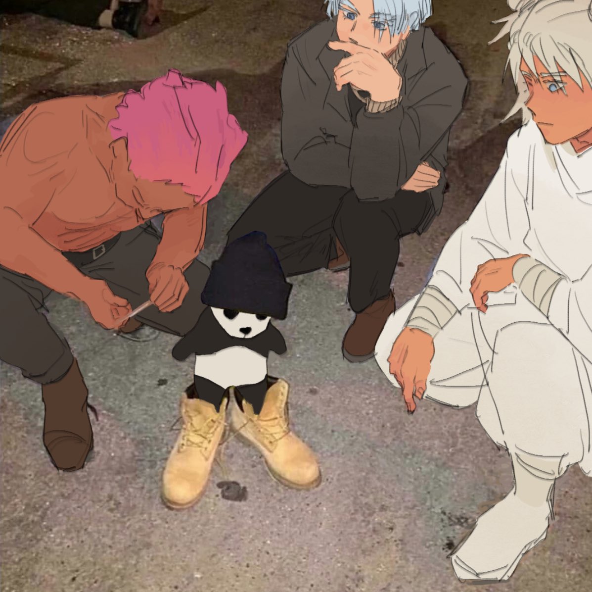 idIedeaths's tweet photo. ⠀⠀⠀⠀

kickin'    it    w    pan—chan:    da    swag    god    &amp;.    da     opps.
⠀ https://t.co/sRZF7iY9Ge