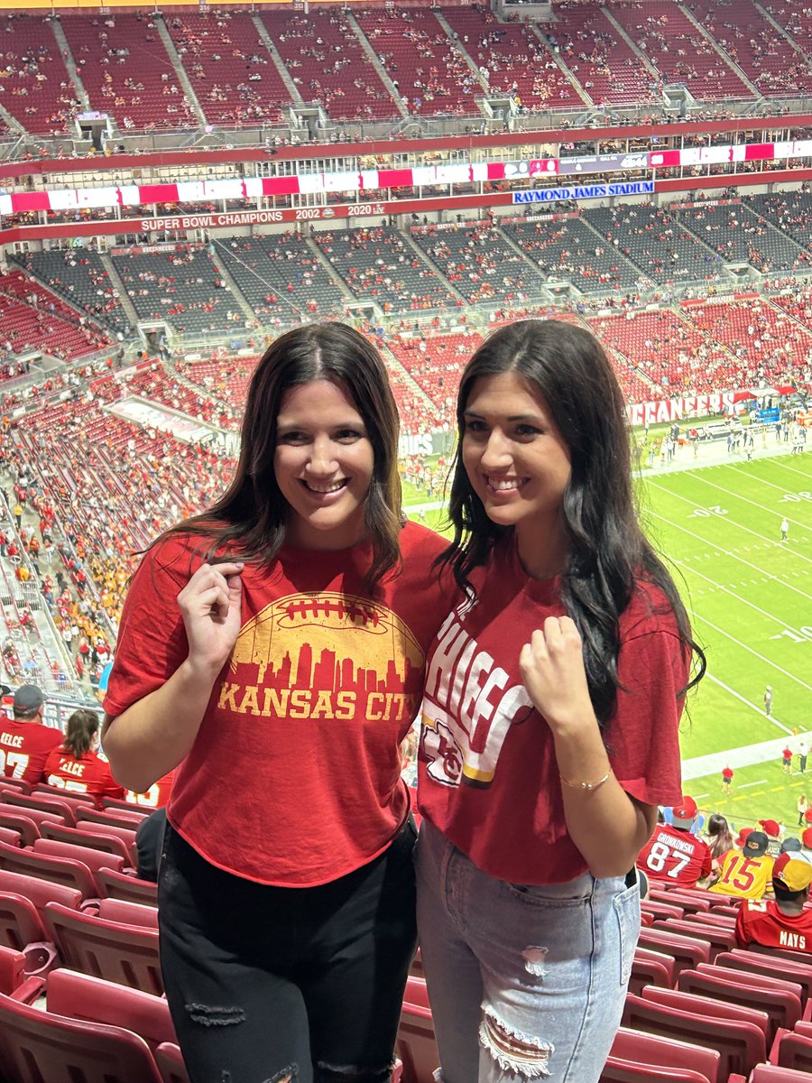 Some Chief’s fans in Tampa tonight!