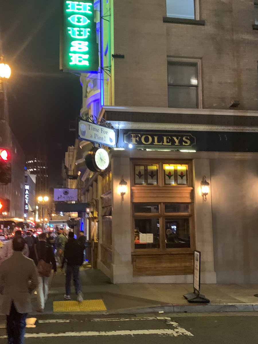 Found a good bar in SF for @GwUrology   #ACEP22. #urology