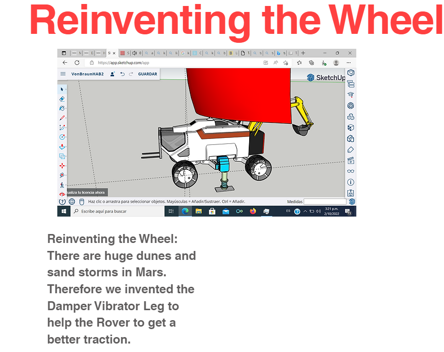 WaveCero's tweet photo. Reinventing the wheel. #SpaceApps #ReinveningTheWheel https://t.co/RNLFrtOnxs