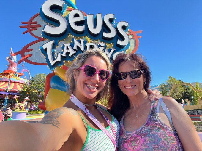 Just got back from having a super fun, awesome day riding tons of rides at Universal Florida with @mistymeanerxxx