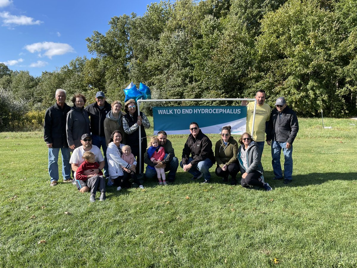 A great fundraising walk for a great cause. Love that my family always supports Alec!