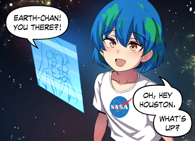 Earth-Chan Meets an "Earth-Like" Planet! 