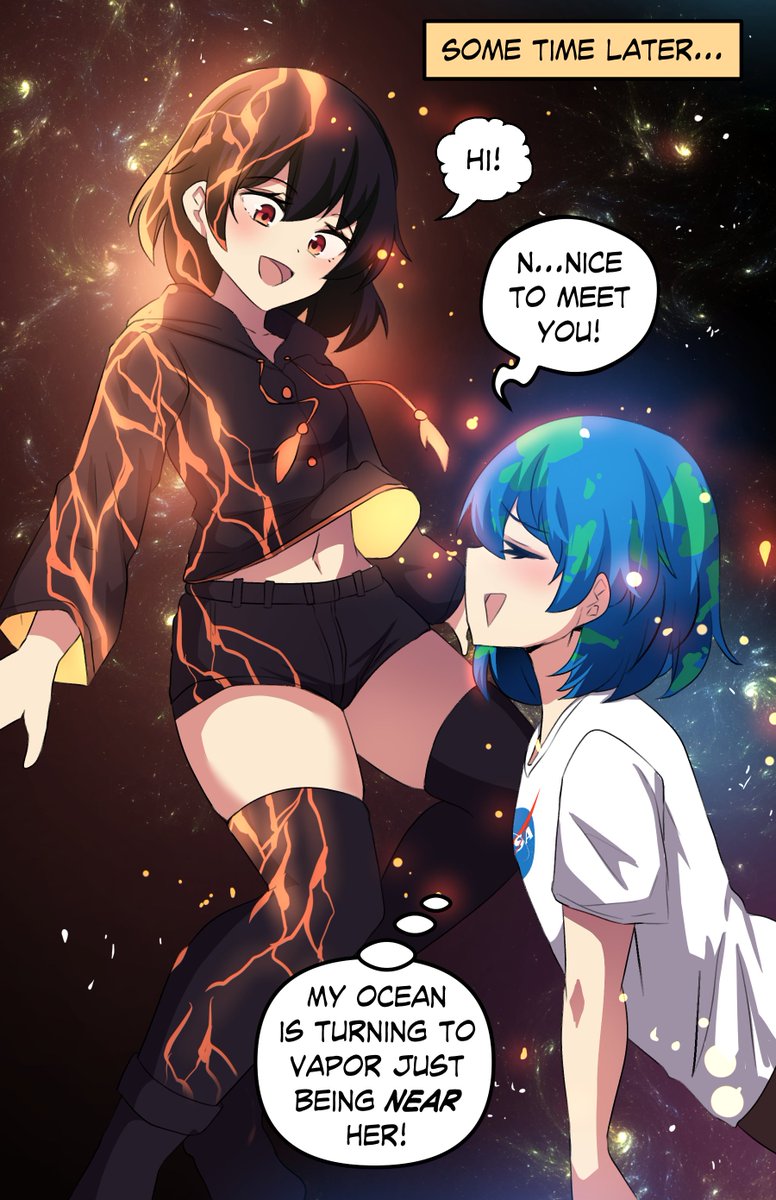 Earth-Chan Meets an "Earth-Like" Planet! 