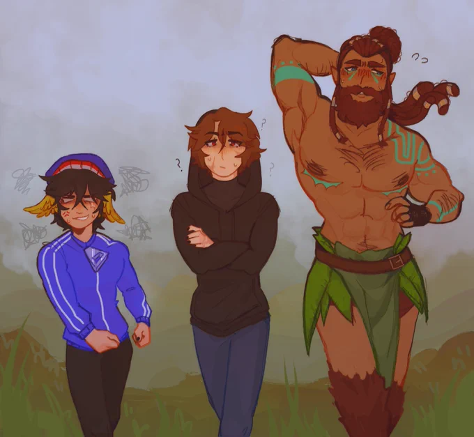 El quackitis y sus zorras #karmaland #KarmalandV #quackityfanart #luzufanart #sapopeta 