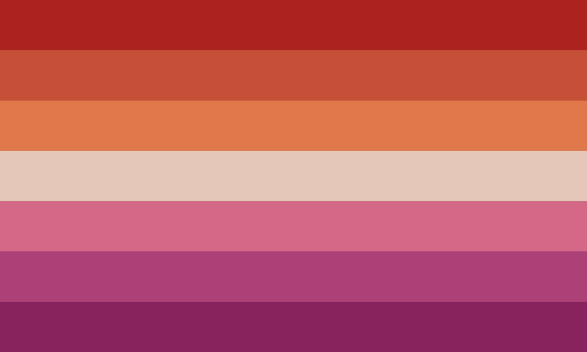 lesbian flag