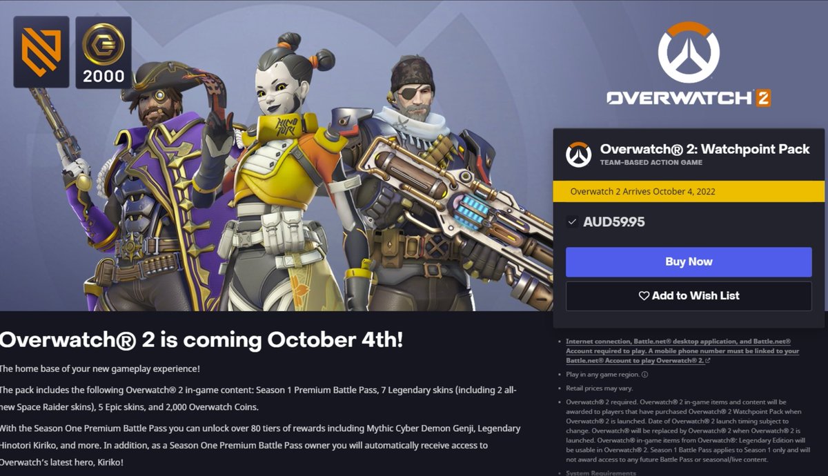 HoshizoraTTV's tweet photo. Hey Twitter! I am giving away an Overwatch 2: Watchpoint Pack thanks to @PlayOverwatch! 🎁

To enter:

⚡️Like &amp; Retweet 
⚡️Follow @hoshizoraow
⚡️Tag a friend 

Winner announced in 24 hours! #Overwatch2 https://t.co/baiUy904YV
