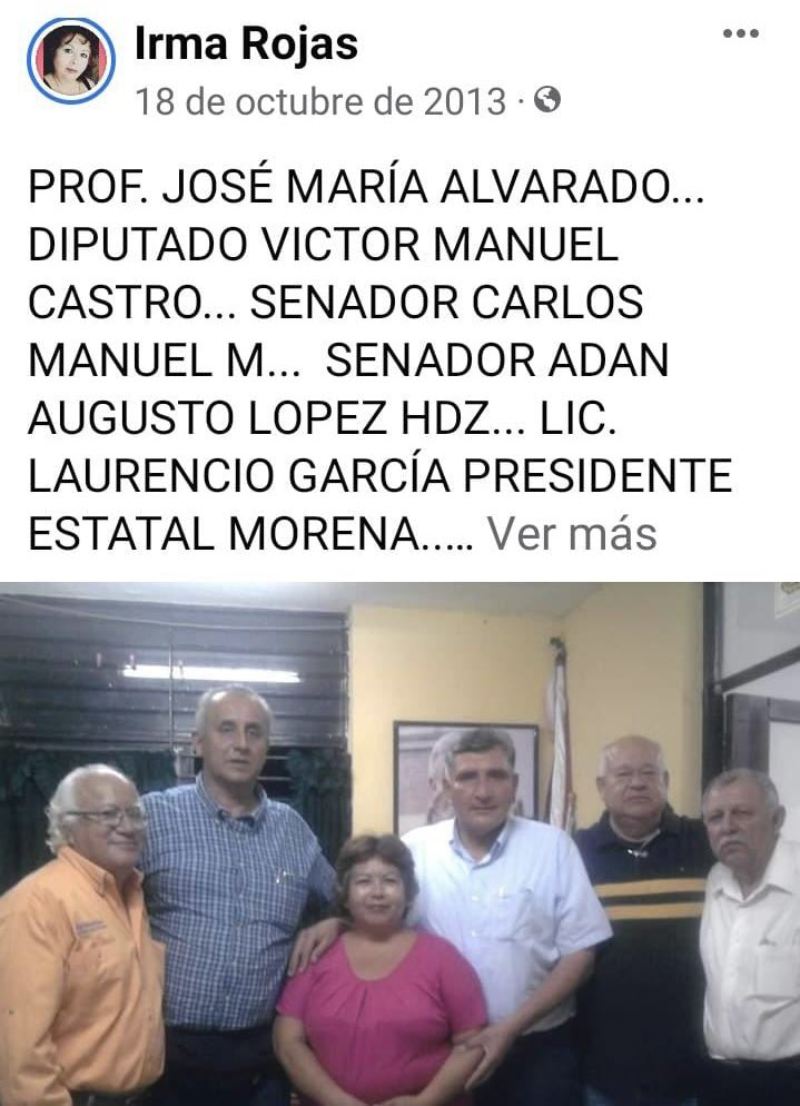 Con ellos se construyó este movimiento, pueblo por pueblo, casa por casa, esa tarde organizamos la asamblea constitutiva de Morena en  Tamaulipas. Muchas gracias a los miles de compañeros anónimos que han hecho tanto por la transformación de nuestra nación