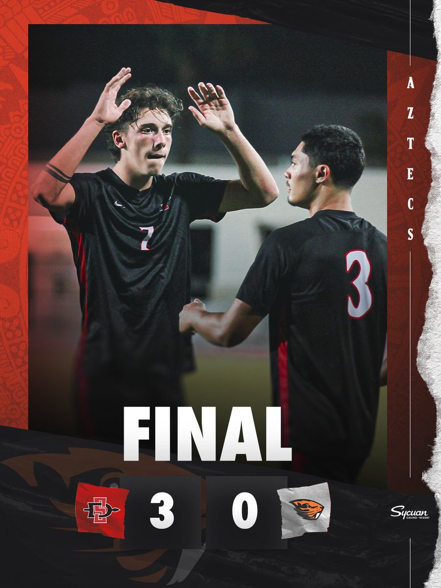 Aztecs get the clean sheet and their first Pac-12 win of the year!