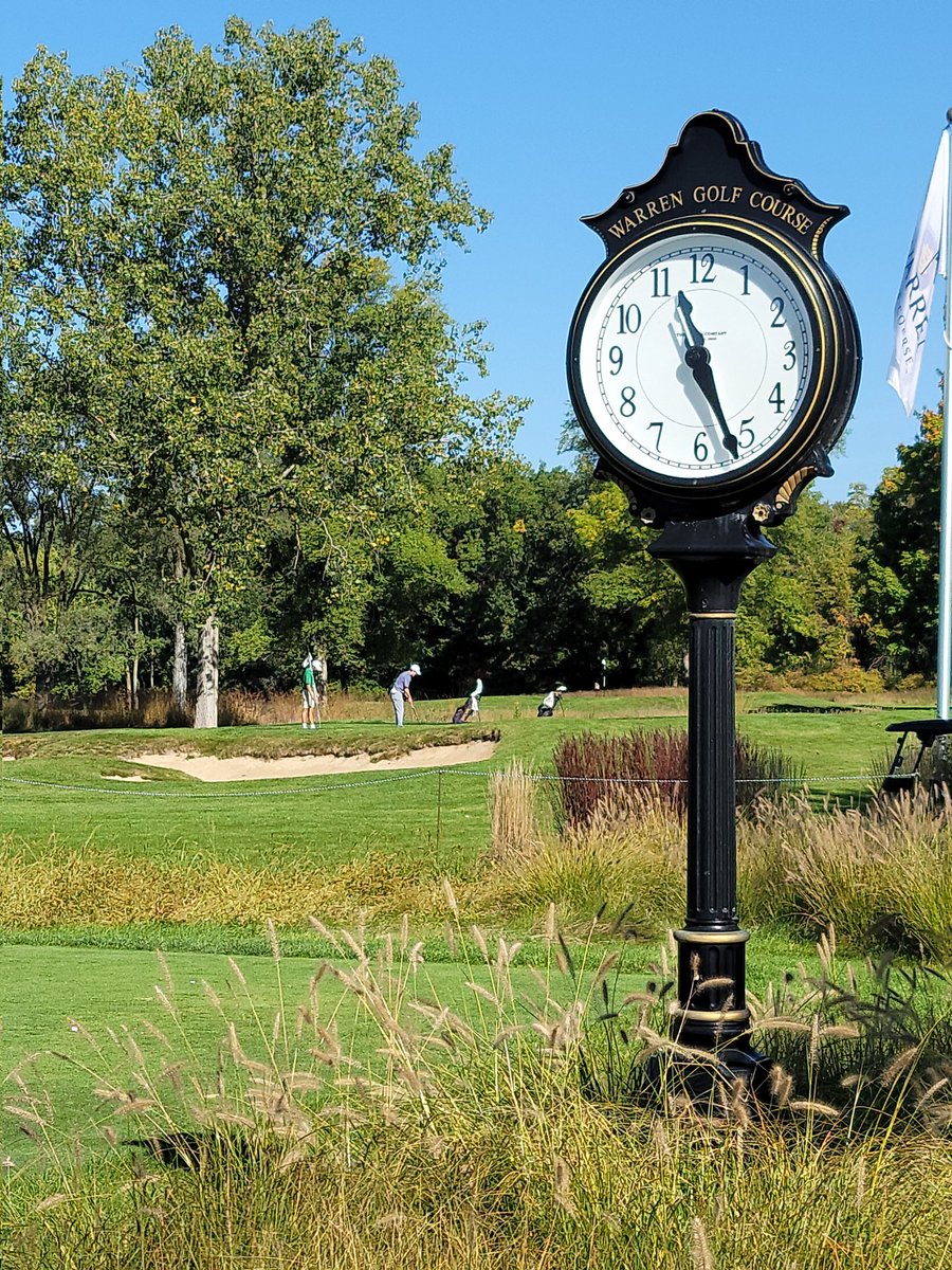 CSCMensGolf's tweet photo. It's almost TIME to start the Saints Classic at Warren Golf Course in Notre Dame, Indiana!  Tomorrow shotgun start at 1:00EST. https://t.co/RaIbiIv5mu